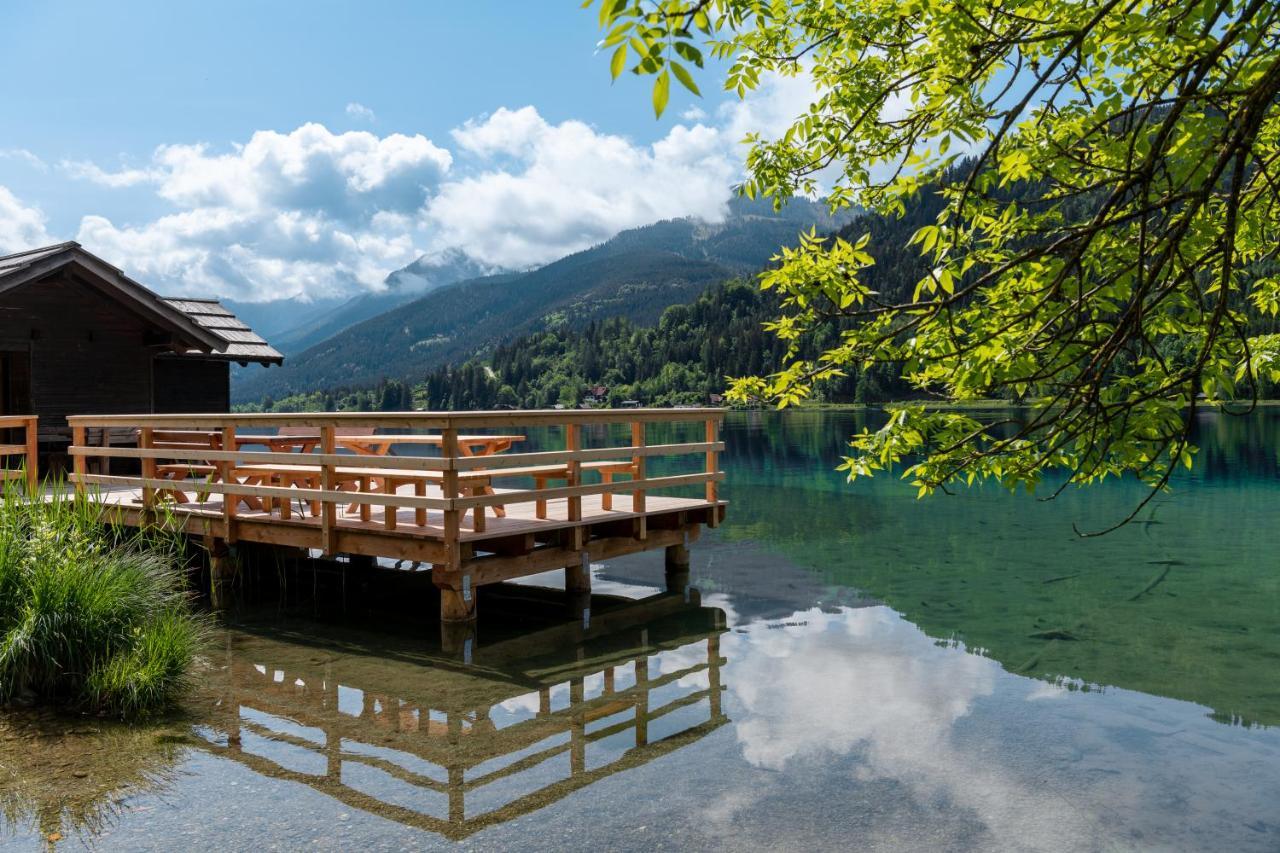 Draxl-Hof Ferienwohnungen Weissensee Bagian luar foto