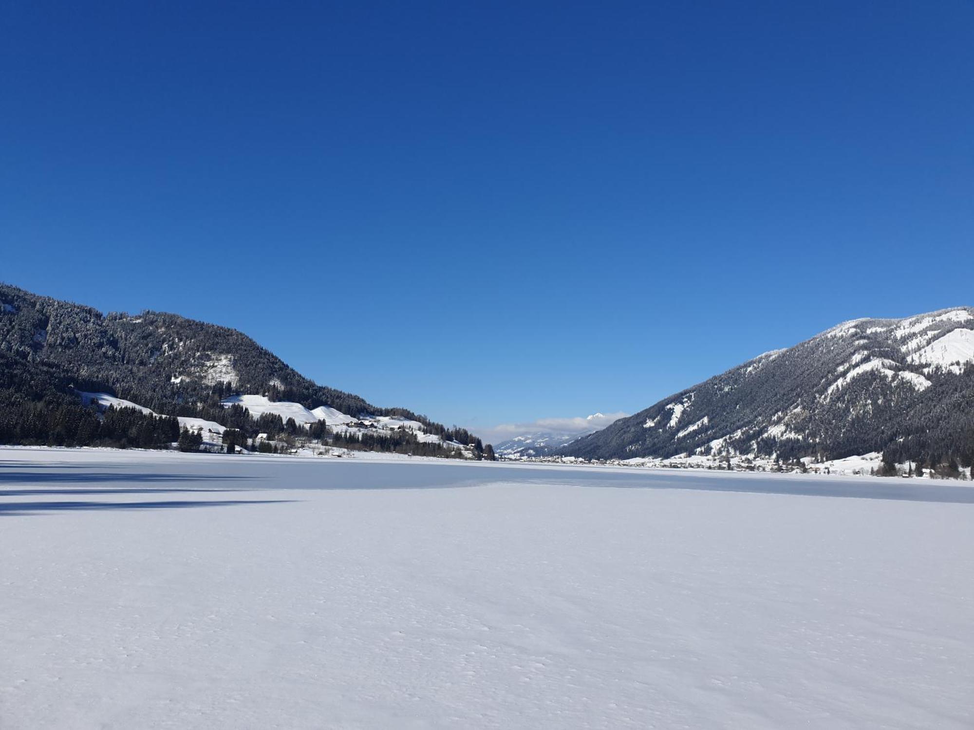 Draxl-Hof Ferienwohnungen Weissensee Bagian luar foto