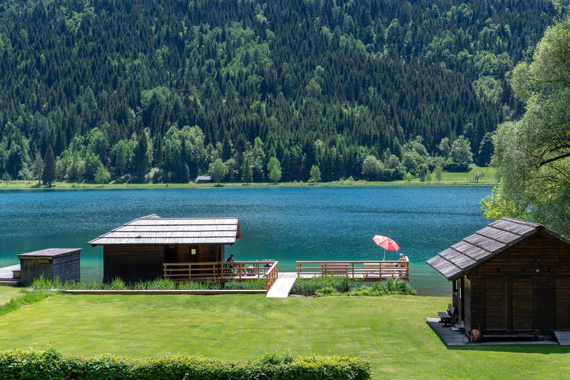 Draxl-Hof Ferienwohnungen Weissensee Bagian luar foto