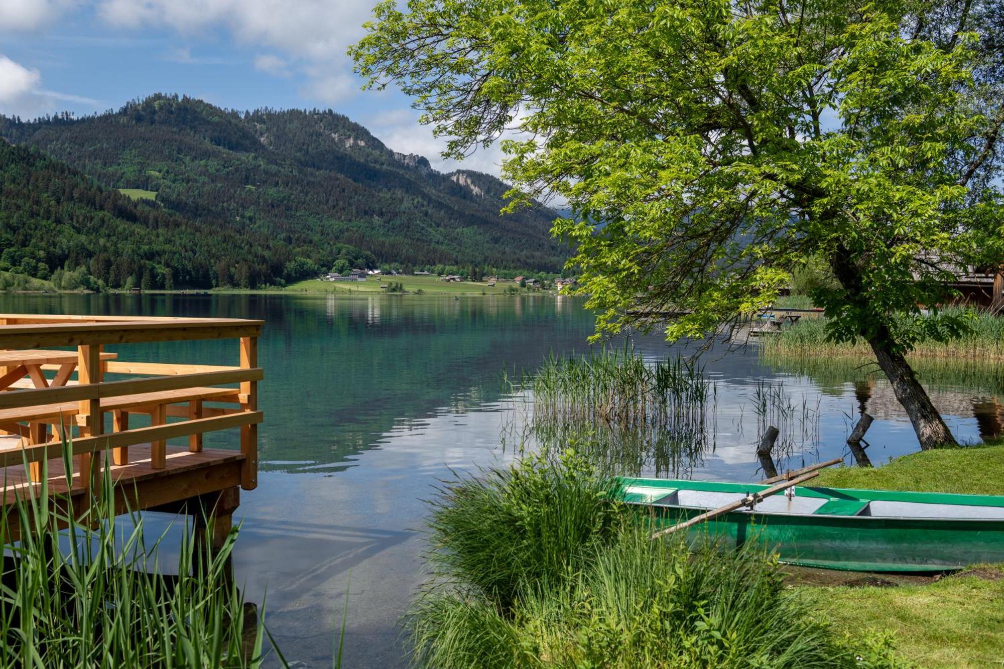 Draxl-Hof Ferienwohnungen Weissensee Bagian luar foto