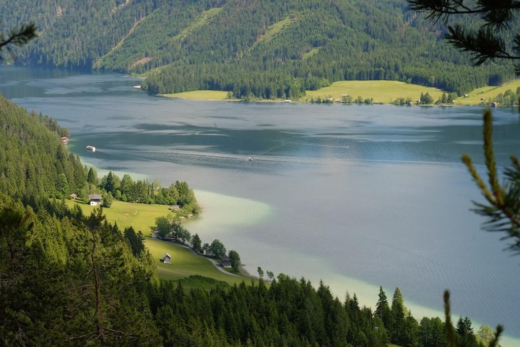 Draxl-Hof Ferienwohnungen Weissensee Bagian luar foto