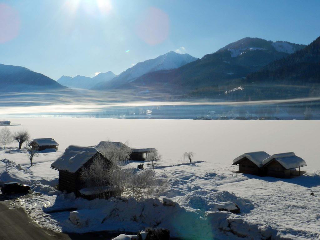 Draxl-Hof Ferienwohnungen Weissensee Bagian luar foto